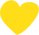 yellow heart